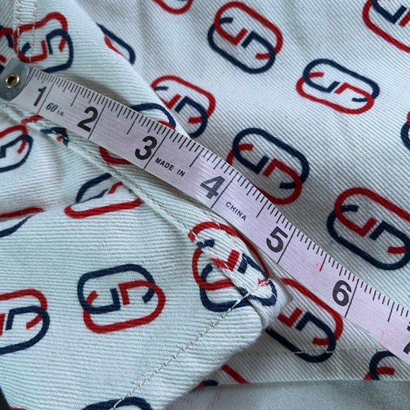 Gucci Logo Interlock twill denim shorts- Size 32 run small - Picture 10 of 10